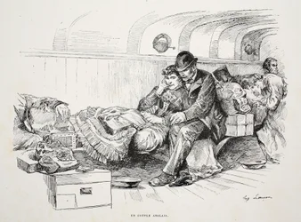 Ein englisches Paar, Illustration aus 